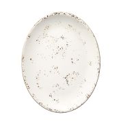Блюдо овальное 310*240 мм. Грейн, форма Мув /1/6/582/