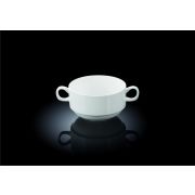 Бульонница 250 мл. d=100 мм. h=60 мм. с ручками Wilmax (блюдце 47707) /4/48/