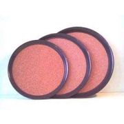 Поднос круглый d=40 см. с пробковым покрытием /1/36/