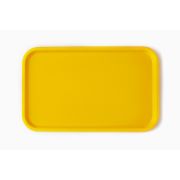 Поднос 52,5*32,5 см. желтый поверхность шагрень (108) MGprof /1/10/