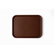 Поднос 34,5*26,5 см. темно-коричневый поверхность классик (167) MGprof /1/10/