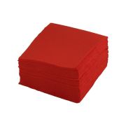 Салфетки 24*24 см. красные 1-сл 400 лист/уп /1/18/