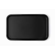 Поднос 52,5*32,5 см. черный поверхность шагрень (110) MGprof /1/10/