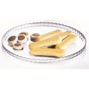 Поднос для подачи d=280 мм. стекл. Патиссэри /1/12/468/