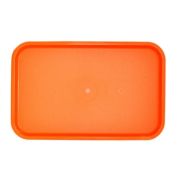 Поднос 52,5*32,5 см. оранжевый поверхность шагрень (166)  MGprof /1/10/