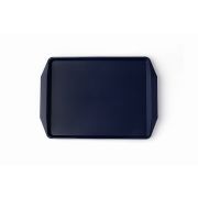 Поднос 42*30 см. темно-синий поверхность классик (401) MGprof /1/10/