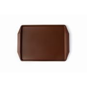 Поднос 42*30 см. темно-коричневый поверхность классик (167) MGprof /1/10/