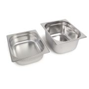 Гастроемкость 1/2 h=150 мм. 325*265 мм. 9,2 л. нерж. MGsteel /1/6/12/