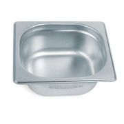 Гастроемкость 1/6 h= 65 мм. 176*162 мм. 1 л. нерж. MGsteel /1/6/36/