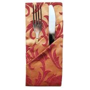 Конверт (куверт) 22,5*10 см. на 3 предмета Мати бордо перья /1/ Под заказ