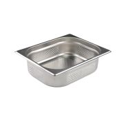 Гастроемкость 1/2 h=100 мм. 325*265 мм. 6 л. нерж. перфорир. d=4 мм. MGsteel /1/12/