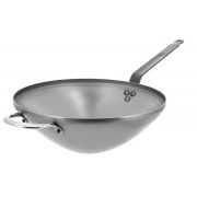 Сковорода Wok d=40 см. h=12,5 см. (индукция) с 2 ручками Mineral B De Buyer /1/3/