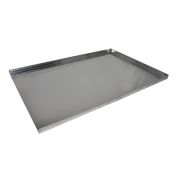 Противень 600*400 мм. h=2 см. (3 борта) нерж. 0,8мм MGsteel /1/