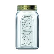 Банка для сыпучих прод. 1000 мл. с метал. крышкой Хоммейд /1/12/360/