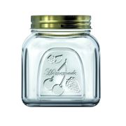 Банка для сыпучих прод.  500 мл. с метал. крышкой Хоммейд /1/24/576/