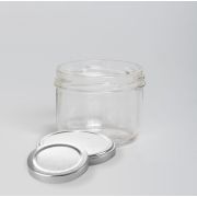 Банка для подачи  250 мл. d=70 мм. h=60 мм. с крышкой Твист офф /1/58/