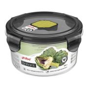 Контейнер для прод. круглый 0,6 л. d=12,5 см. h=6,5 см.герметич.с клапаном «Бриллиант»/1/12/