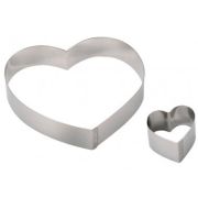 Форма кондитерская «Сердце» d=18 см. h=4 см. нерж. De Buyer /1/