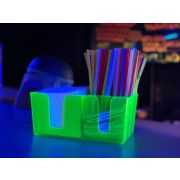 Подставка барная для салфеток и украшений салатовая (флуоресцент) MGprof /1/25/