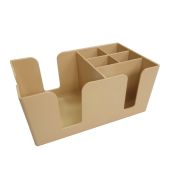 Подставка барная для салфеток и украшений бежевая MGprof /1/25/