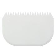 Скребок кондитерский 14,5*9,5 см. жесткий /1/