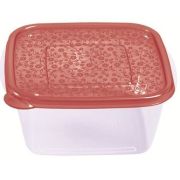 Контейнер для продуктов квадр. 2,1 л. 19*19*9 см. п/п цвет в ассорт. /1/24/