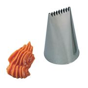 Насадка кондитер. «Пила» d=30/17*1 мм. h=52 мм. нерж. /1/