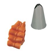 Насадка кондитер. «Листик» d=25/19*2 мм. h=42 мм. нерж. /1/