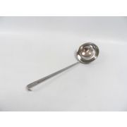 Половник 0,175 л. L ручки 24,5 см. d=10 см. нерж. /1/