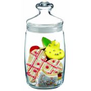 Банка для сыпучих прод. 1100 мл. со стекл. крышкой Чешни /1/6/264/