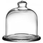 Блюдо для подачи с крышкой d=10 см. h=10,5 см. Бейзик /1/12/528/