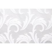 Скатерть 145*250 см. белая перья /3/ Под заказ