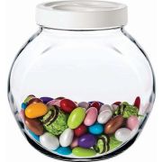 Банка для сыпучих прод. 2140 мл. с пластик. крышкой Белла /1/6/180/ АКЦИЯ