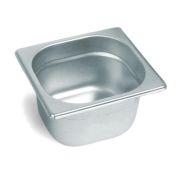 Гастроемкость 1/6 h=150 мм. 176*162 мм. 2,3 л. нерж. MGsteel /1/6/36/