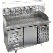 Стол холодильный для пиццы PZ4-1/GN 6R Hicold