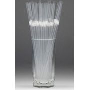 Трубочки кокт. 0,5*24 см. 1000 шт/уп. гофрир. прозрачные /1/12/