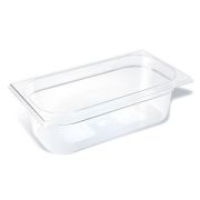 Гастроемкость 1/3 h=100 мм. 325*176 мм. 3,8 л. поликарб. прозрач. /1/24/