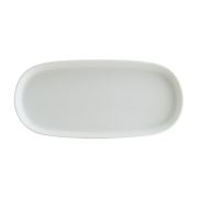 Блюдо овальное 210*100 мм. Белый, форма Хюгге Bonna /1/12/1116/