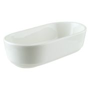 Салатник 155*80 мм. 265 мл. h=42 мм. Белый, форма Хюгге Bonna /1/12/1728/