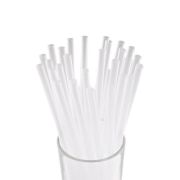 Трубочки кокт. 0,6*20,5 см. 1000 шт/уп. прямые прозрачные Кола /1/10/