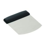 Скребок (разделитель для теста) h=10 см. раб.часть 11*9 см. нерж. (жесткое лезвие) Tellier /1/4/