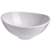 Салатник d=160 мм. 640 мл. h=70 мм. Белый, форма Агора Bonna /1/12/816/