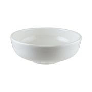 Салатник d=140 мм. 350 мл. h=50 мм. штабелир. Белый, форма Хюгге Bonna /1/12/732/