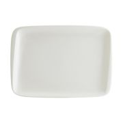 Блюдо прямоуг. 230*160 мм. Ирис Белый, форма Мув Bonna /1/12/1260/