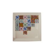 TILES Тарелка квадратная плоская 27 см