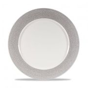 Тарелка Isla Spinwash Shale Grey, 30,4 см