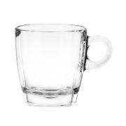 Чашка «Caffe Cappuccino» 195мл. стекло Ocean