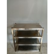 Стеллаж Н850/400/870 4 сплошных полки