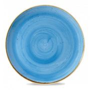 Тарелка мелкая 32,4см, без борта, Stonecast, цвет Cornflower Blue