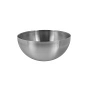 Миска  0,7 л. d=15 см. h=7 см. полусферическая, нерж. MGsteel /1/